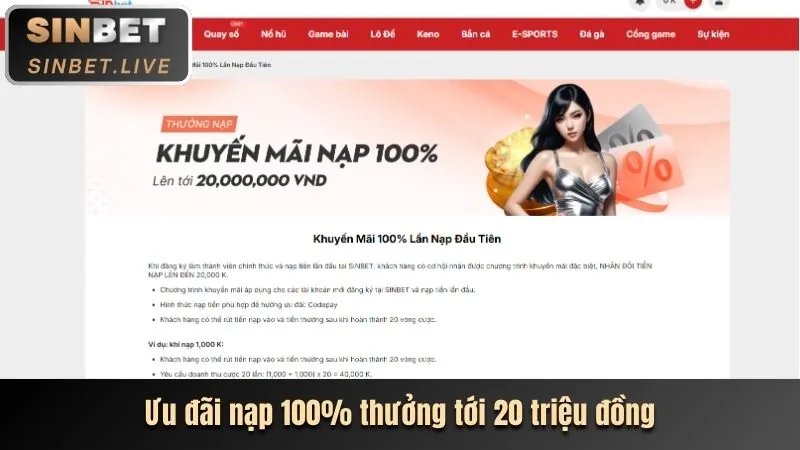 Ưu đãi chào mừng người chơi mới tại fsbet